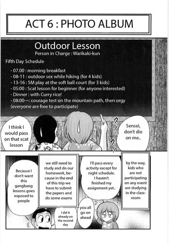 [Kamitou Masaki] Manami Sensei no Kougaigakushuu Ch. 6 | Manami Sensei's Outdoor Lesson Ch. 6 [English] [hong_mei_ling]