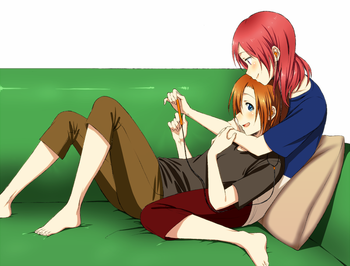 [Inuzuka Bouru] Shakaijin HonoMaki Zume 2 | HonoMaki Morning Kiss (Love Live!) [English] [GiB]