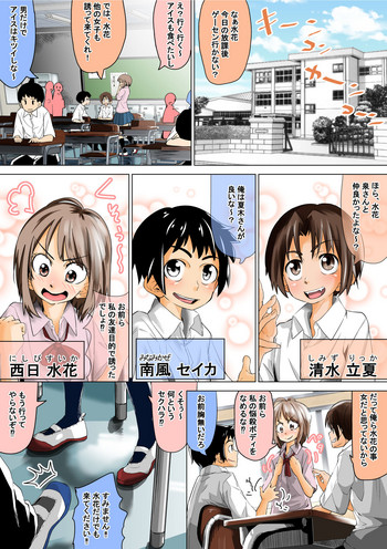 [Tokuni Mirashichi] Doukyuusei de Shinyuu no Joshi wa Kichiku na Yuukaihan