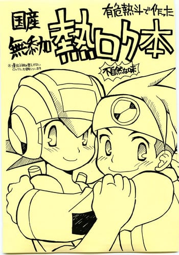 [Hikari Natto (Hikota)] Yuuki Netto de Tsukutta Kokusan Mutenka NetsuRoku Hon Fushizenna Aji (Rockman.EXE)