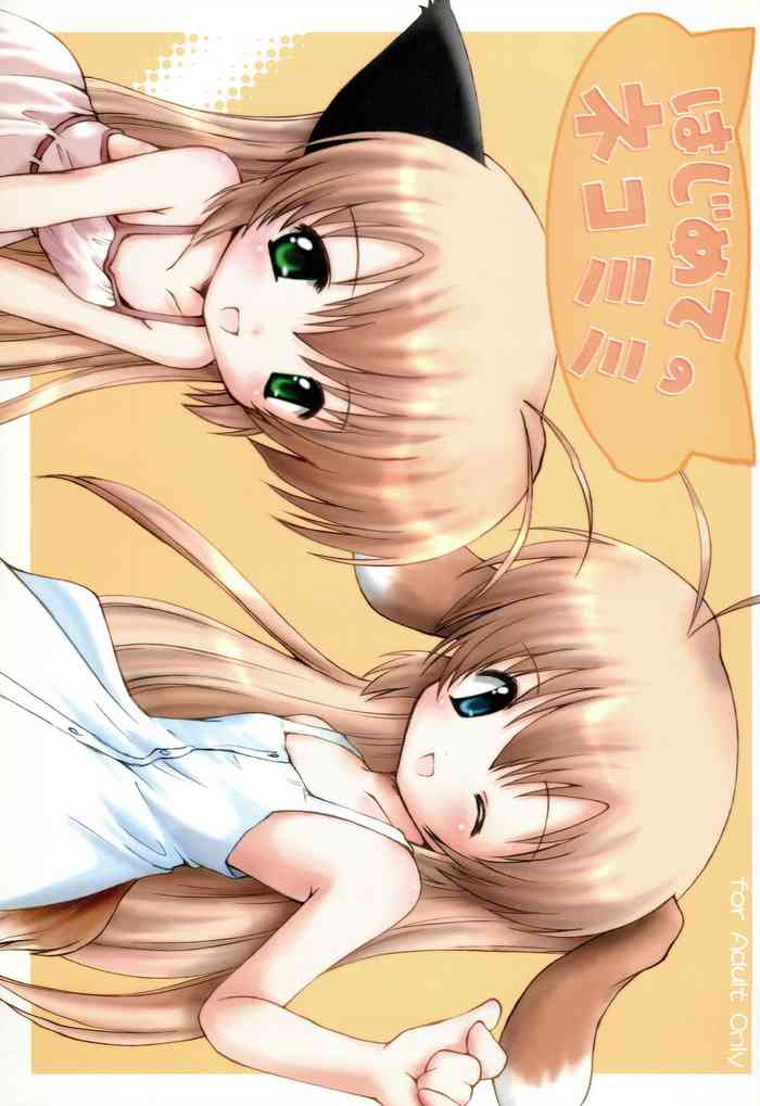 (C68) [Miso Nikomi Uran (Akiduki Konoe)] Hajimete no Nekomimi (Hajimete no Orusuban)
