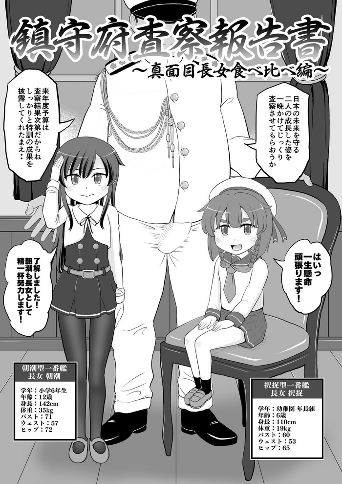 [botibotiikoka (takku)] Chinjufu Sasatsu Houkokusho ~Majime Chojou Tabe Kurabe Hen~ (Kantai Collection -KanColle-) [Decensored] [Digital]