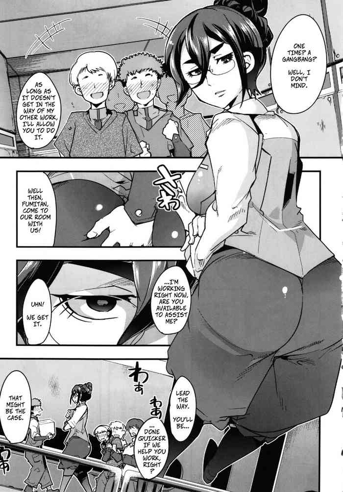 (C89) [Bronco Hitoritabi (Uchi-Uchi Keyaki)] Fumitan's Helpers (OrphansHeroines) (Mobile Suit Gundam Tekketsu no Orphans) [English]