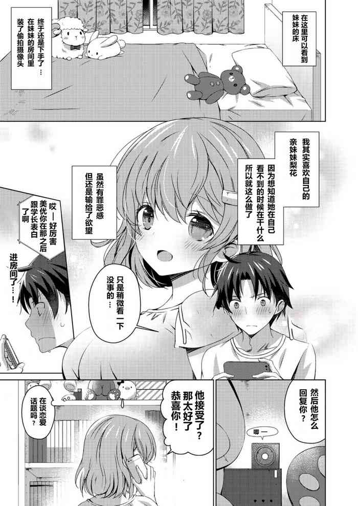[Fetishism Pocket (Various)] Teiten Kansoku-Imōto no koto sukinanode heya ni kamera o shikakete mita[Chinese]