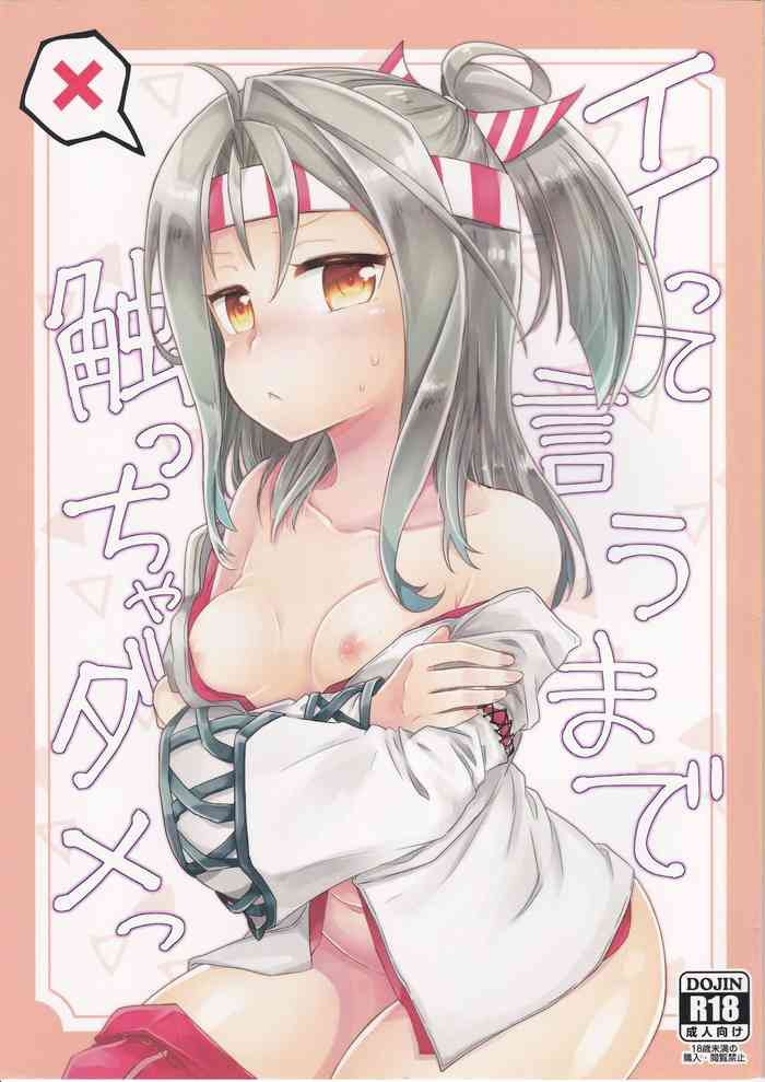 (C90) [Gorigorilland (Sasaki Sasasa)] Itteiu made Sawaccha Dame (Kantai Collection -KanColle-)