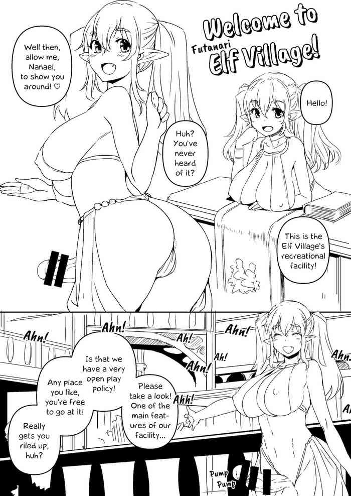 (Futaket 15.5) [Bosshi] Futanari Elf Village [English]