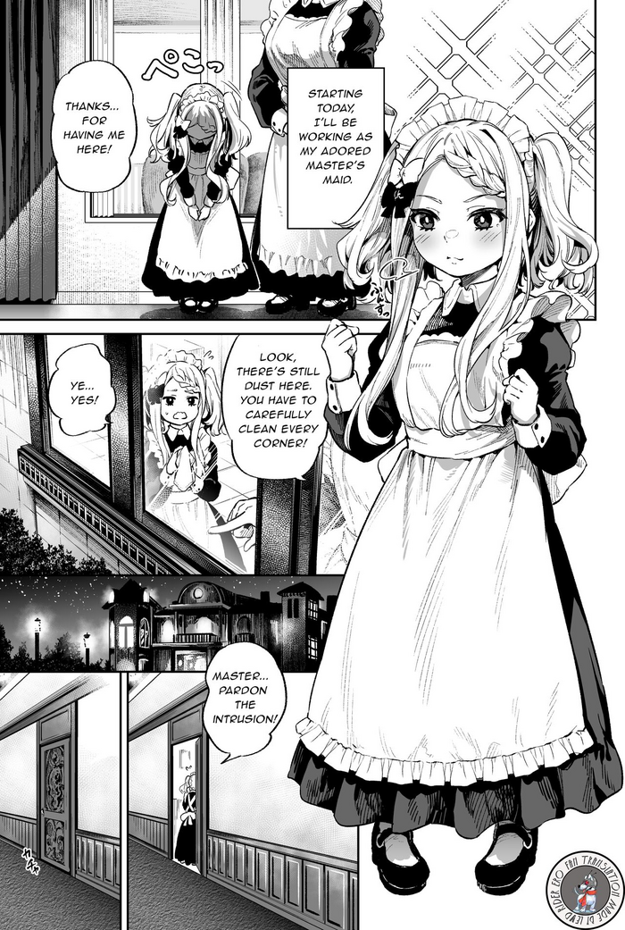 [Ooban Yaki] Onaho-kei no Loli Maid | Masturbator's Loli Maid [Lewd Rider Ero]