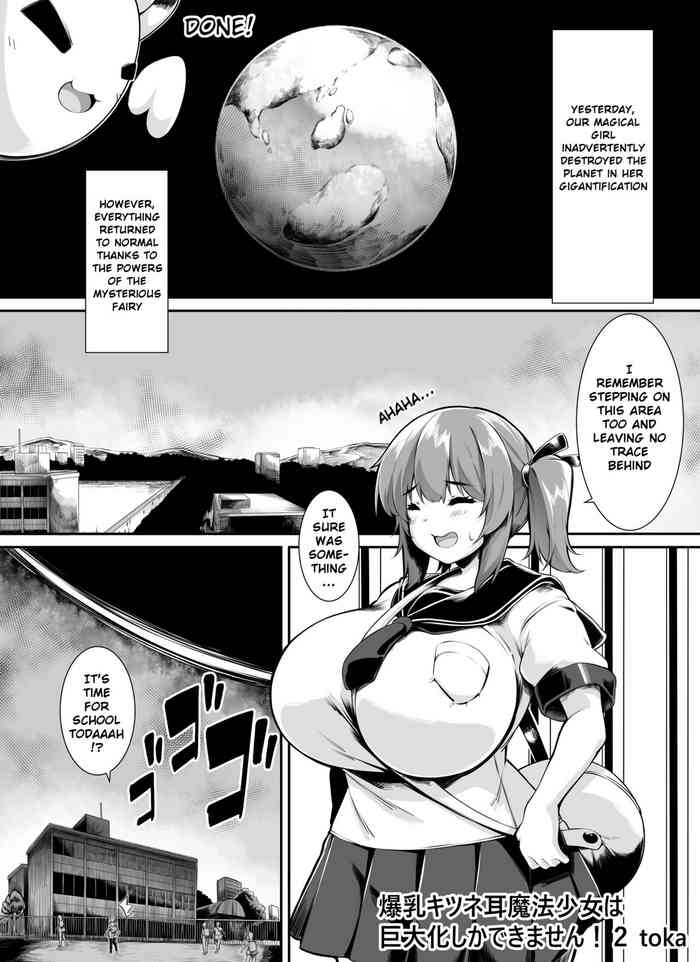 [Toka] Bakunyuu Kitsune Mimi Mahou Shoujo wa Kyodaika shika Dekimasen! 2 | Big breasted fox eared magical girl can only be huge! 2 [English]