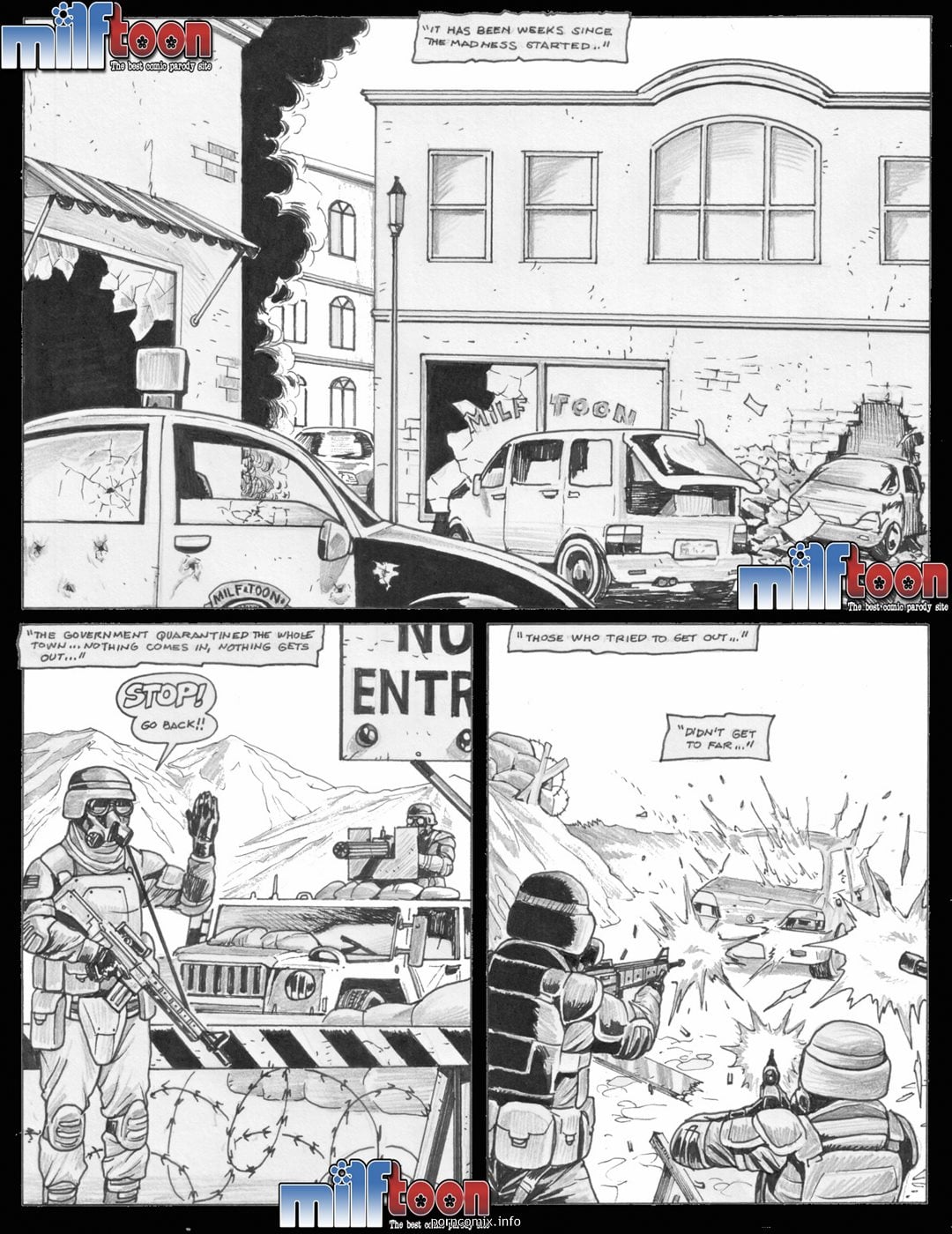 Milftoon- Contains Virus Zombies