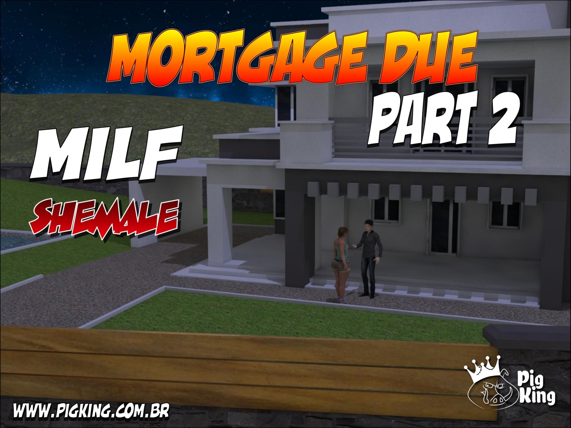 Mortgage Due Part 2 – Milf Shemale (PigKing)