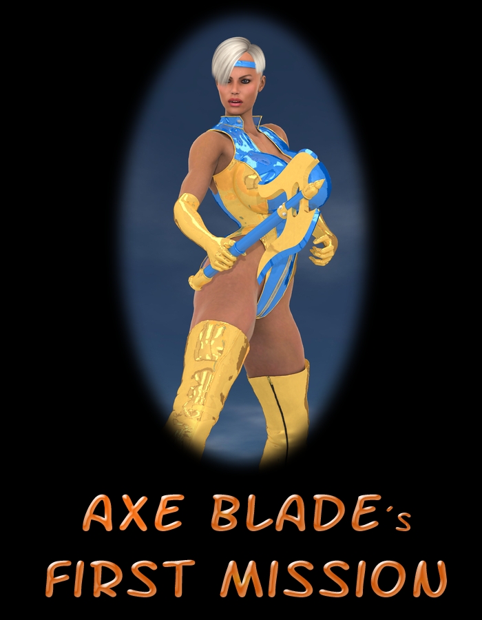 Axe Blade – First Mission (Captured Heroine)
