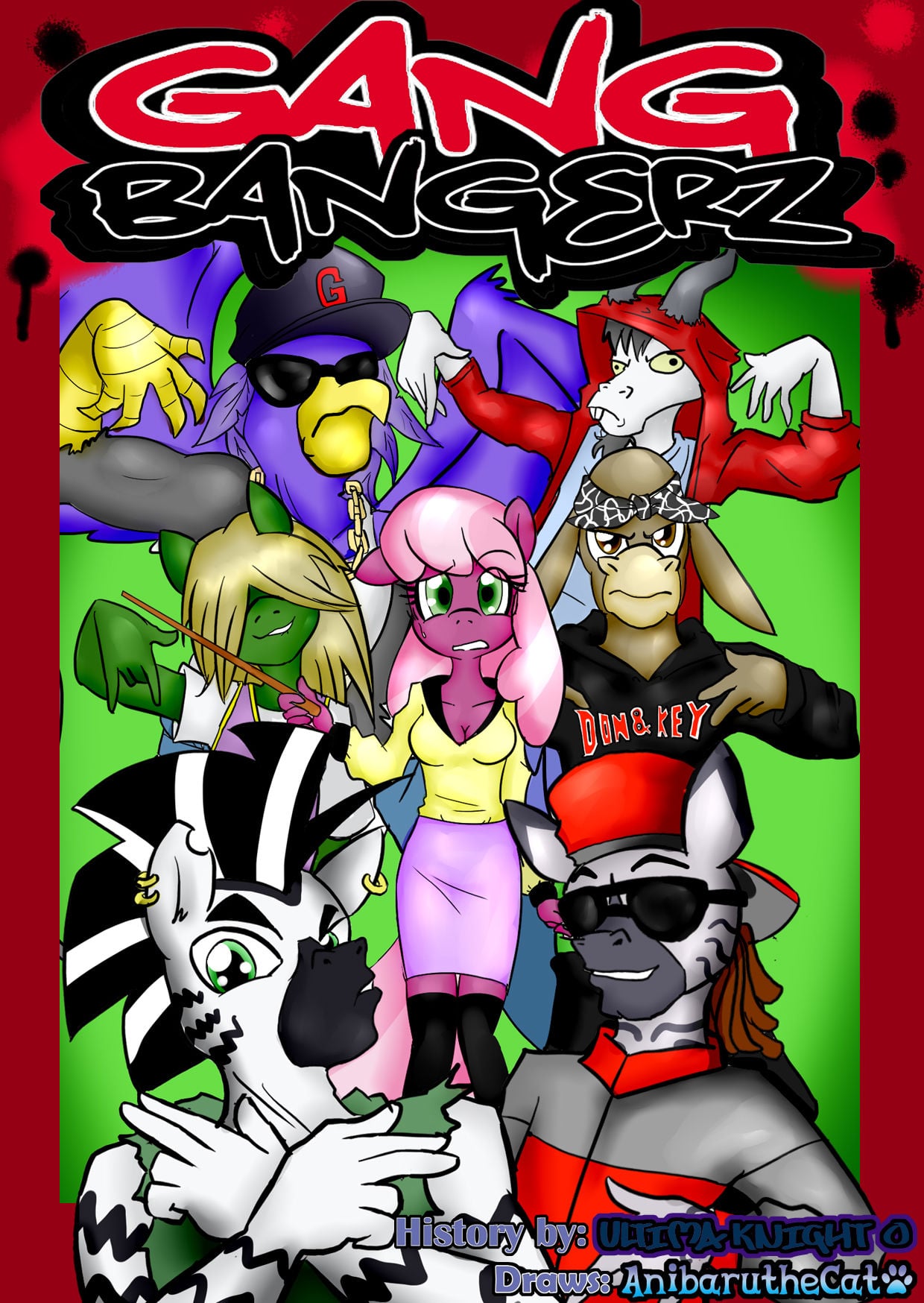 Gang Bangerz – My little Pony by AnibarutheCat