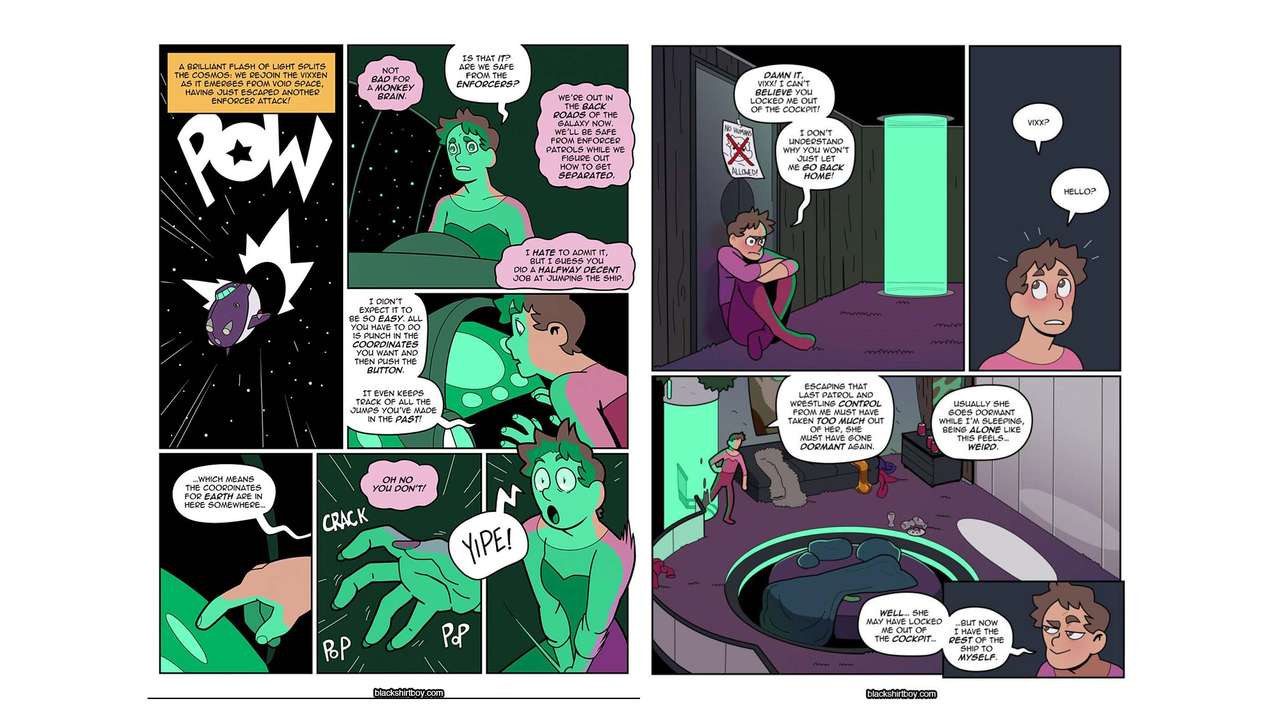Hijacked Part 4 – Blackshirtboy