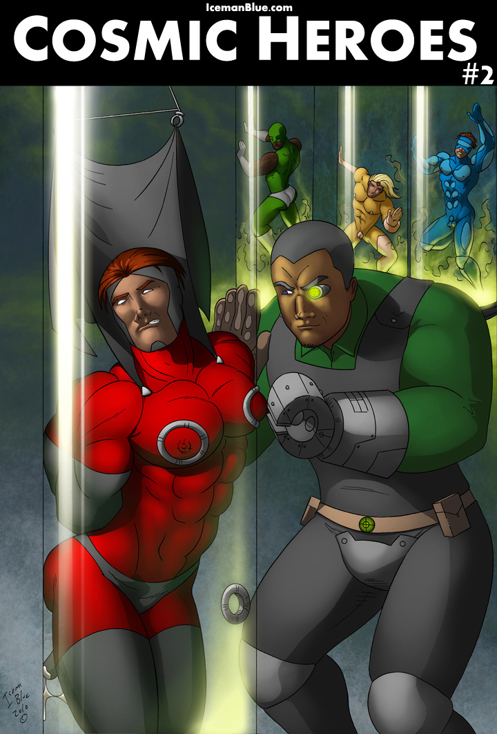 Cosmic Heroes Ch.2 – Iceman Blue