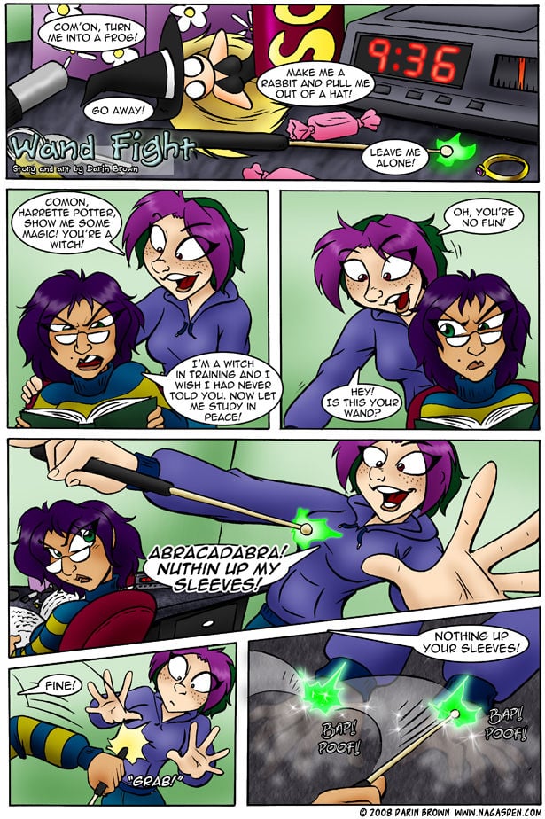 Wand Fight by Naga’s Den (Darin Brown)