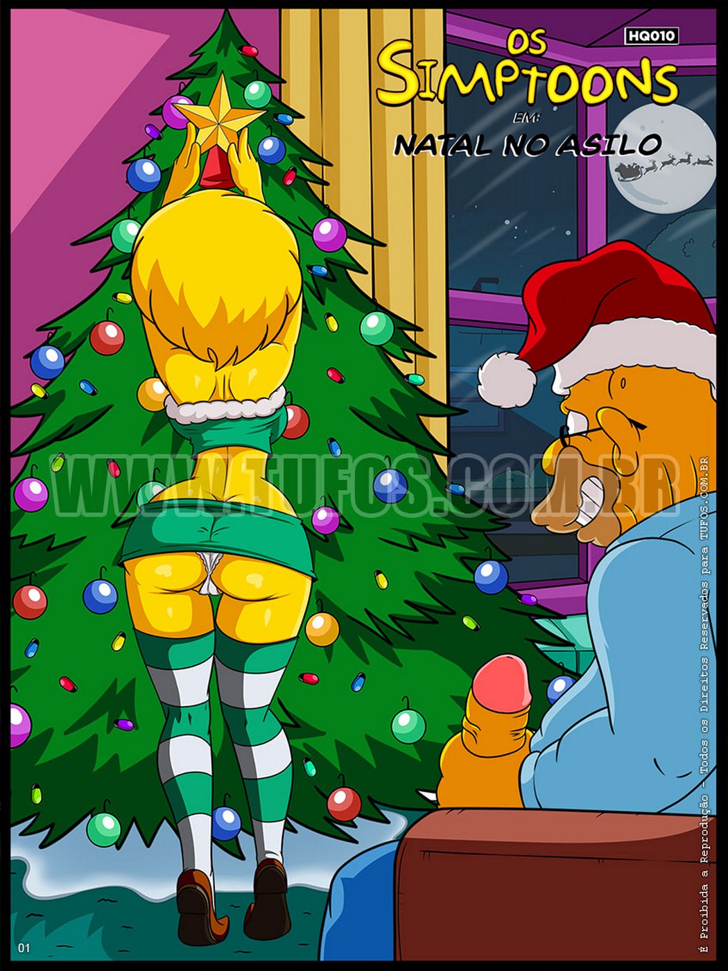 The Simpsons 10- Christmas at the Retirement Home- Tufos