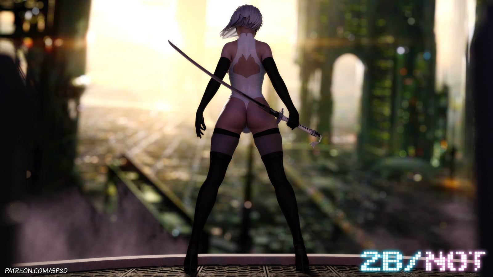 2BNot (Futa version)- SquarePeg3D
