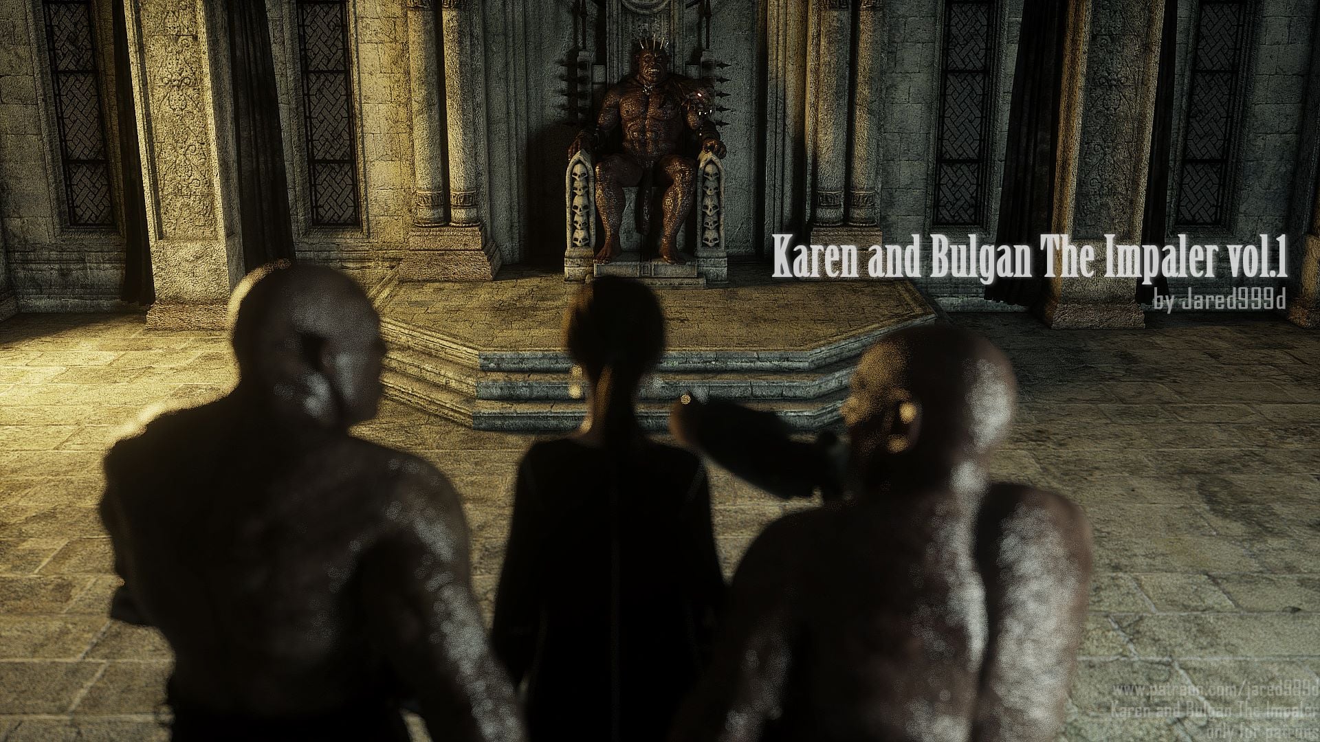 Karen and Bulgan The Impaler- Jared999