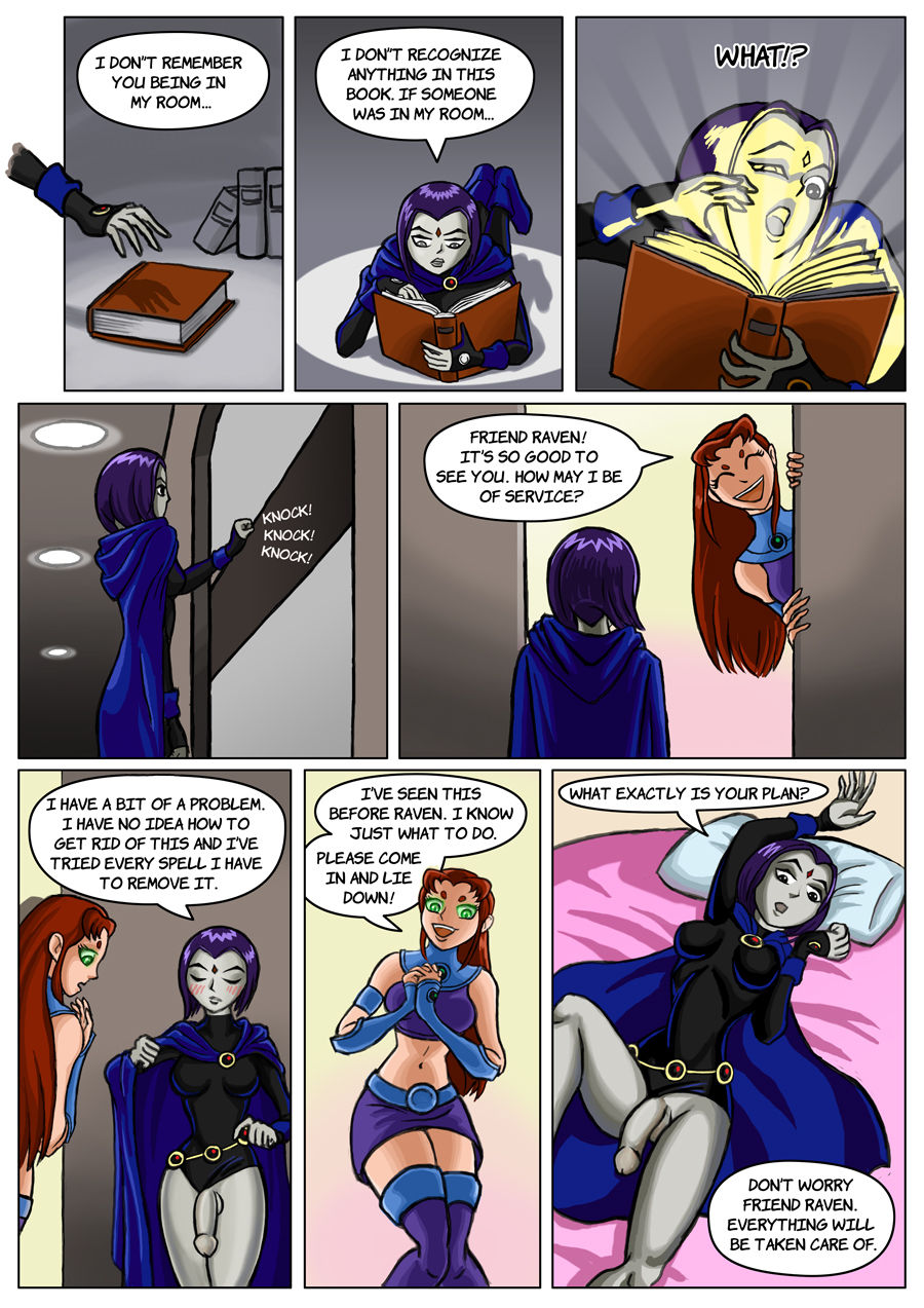 Starfire and Raven – Teen Titans (Donutwish)