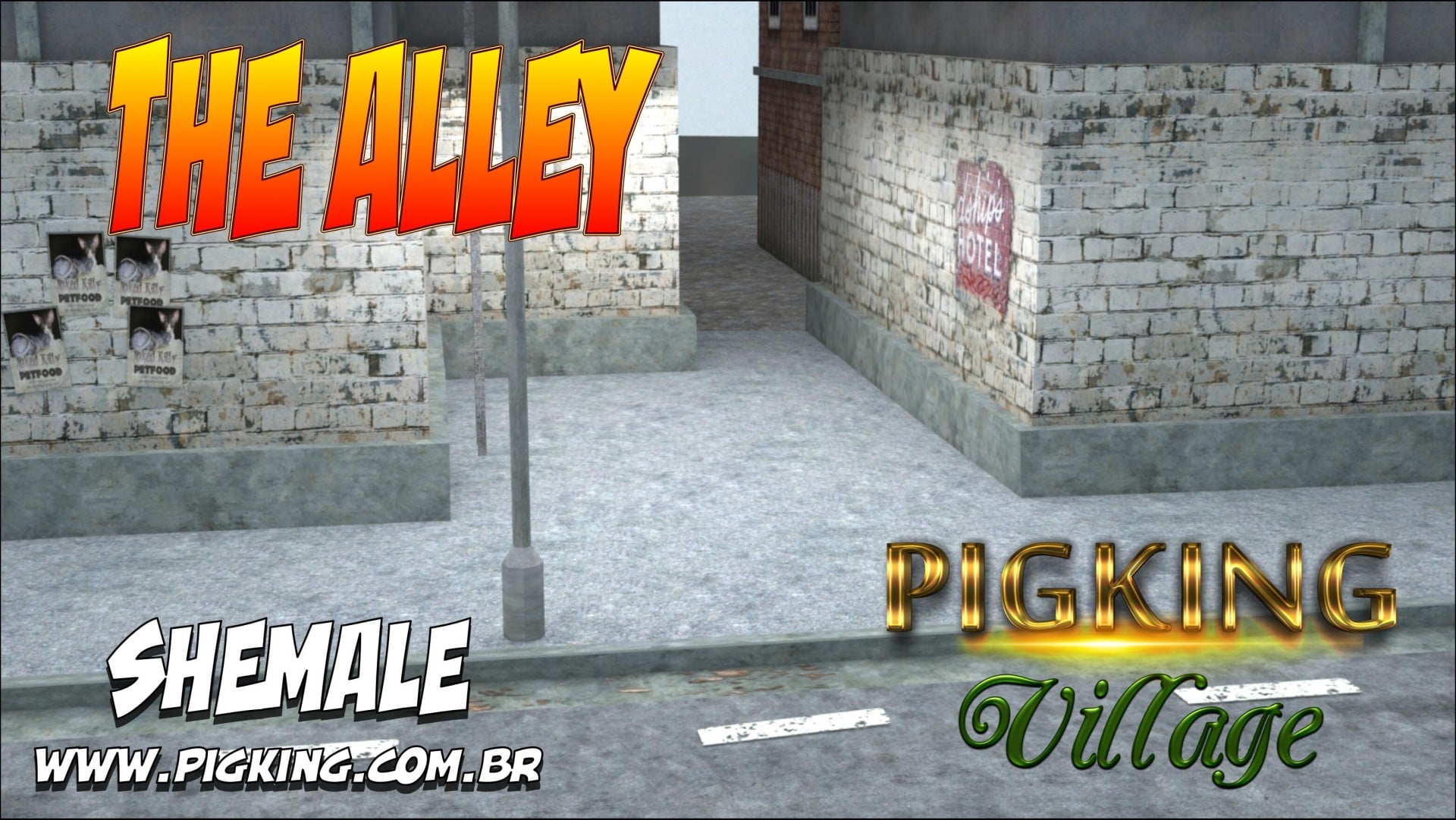 The Alley Village – Pig King Shemale