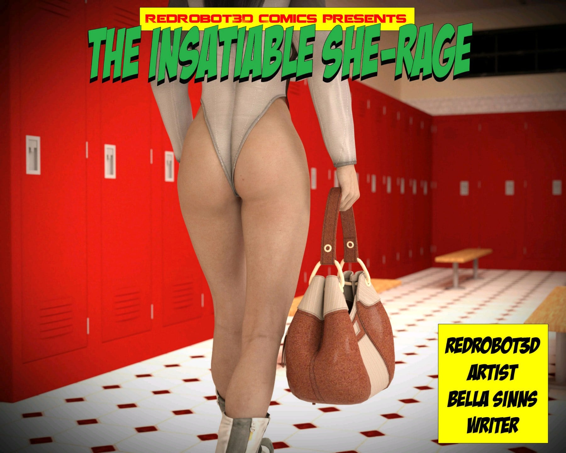 The Insatiable She Rage – Redrobot3D (She Hulk)
