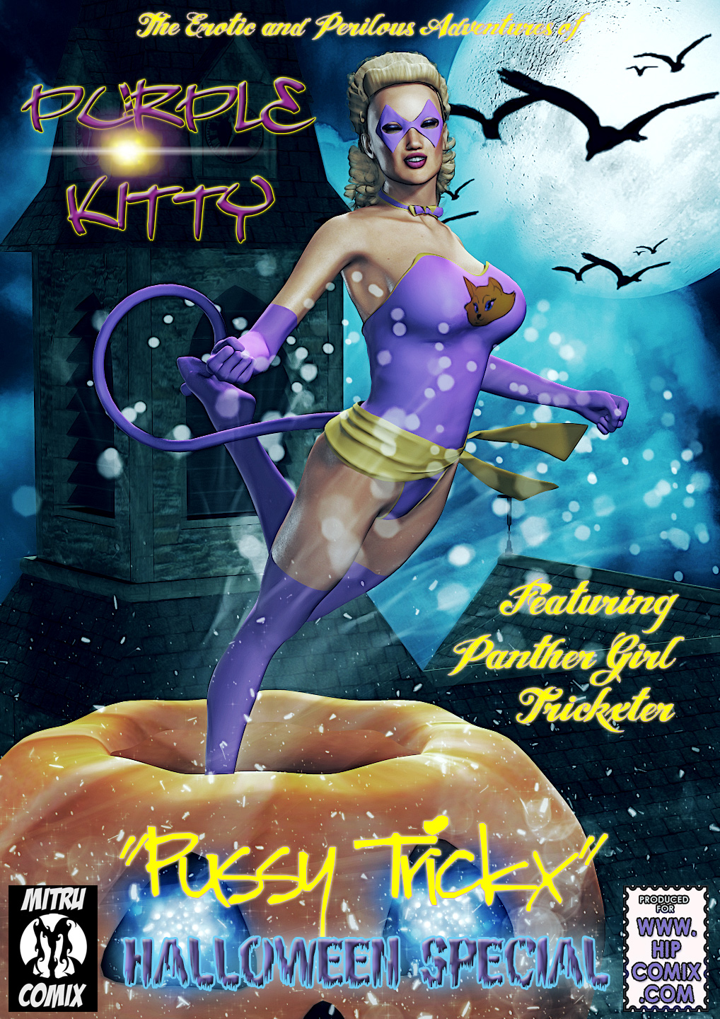 Purple Kitty- Issue 1- HipComix