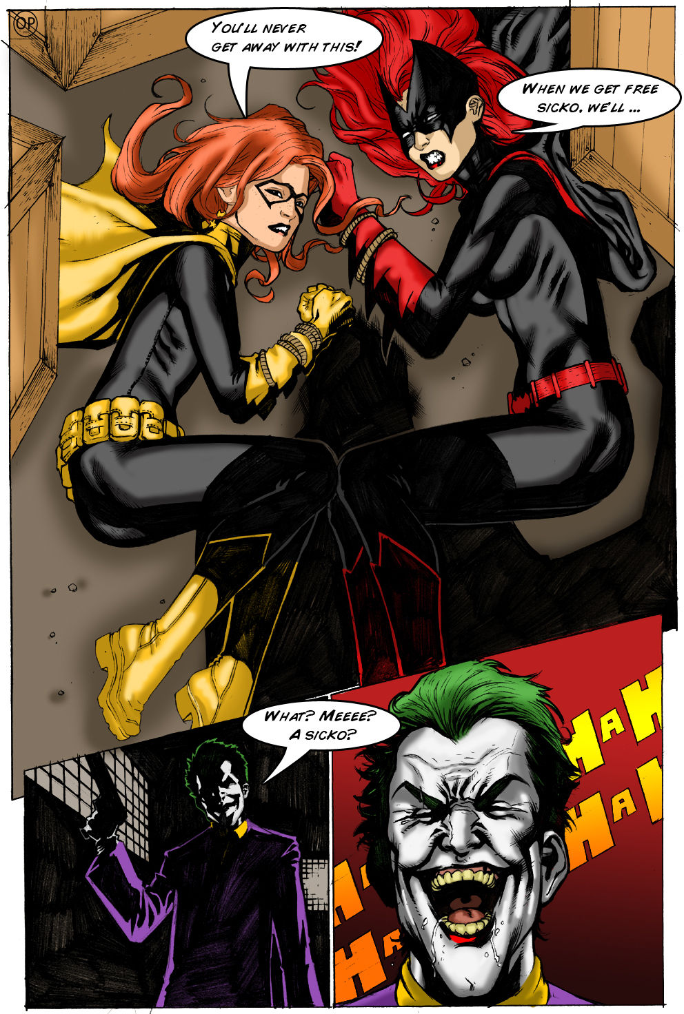 Joker vs Batwoman – Leandro