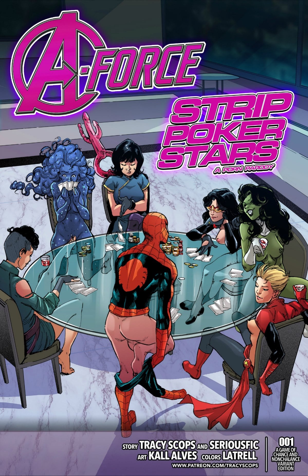 A-Force – Strip Poker Stars (Tracy Scops)