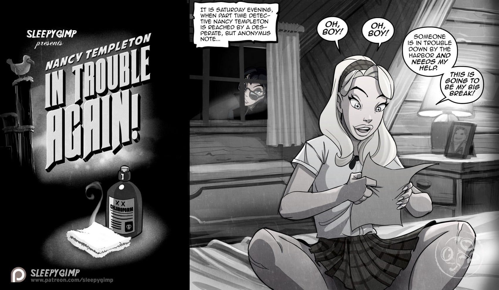 Nancy Templeton In Trouble Again – SleepyGimp