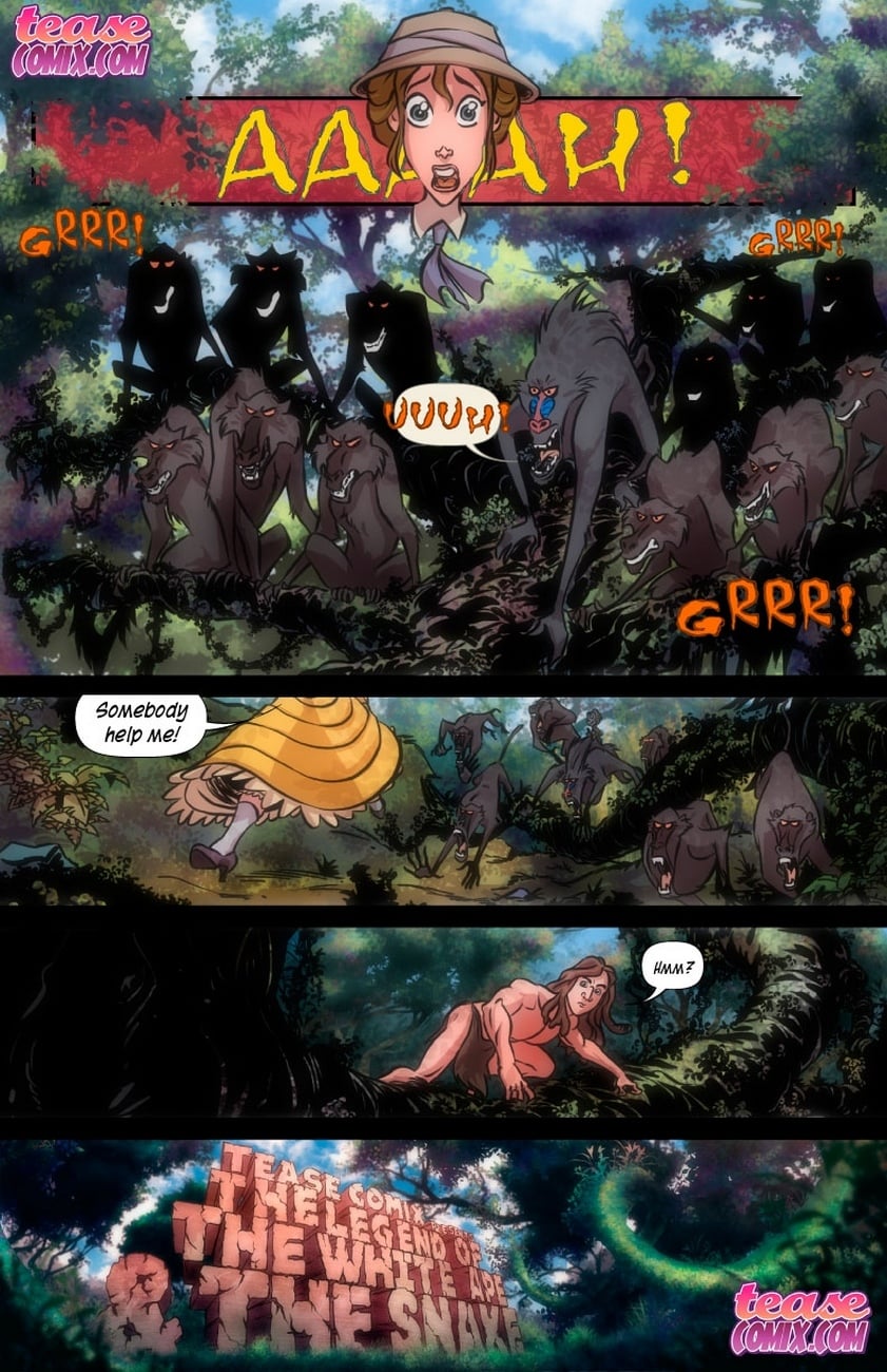 The Legend Of The White Ape And The Snake – Teasecomix
