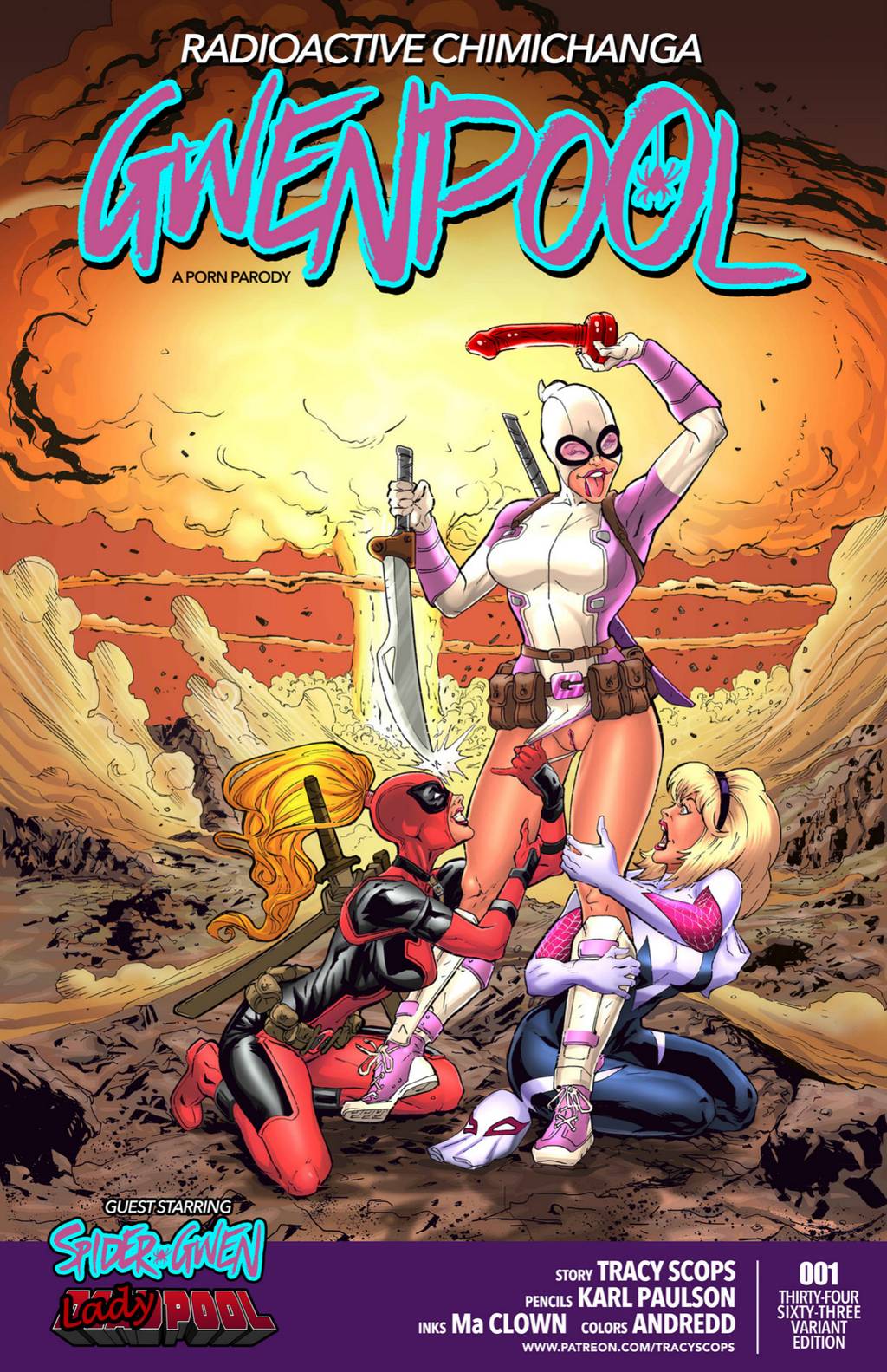 Gwenpool- Radioactive Chimichanga- Tracy Scops