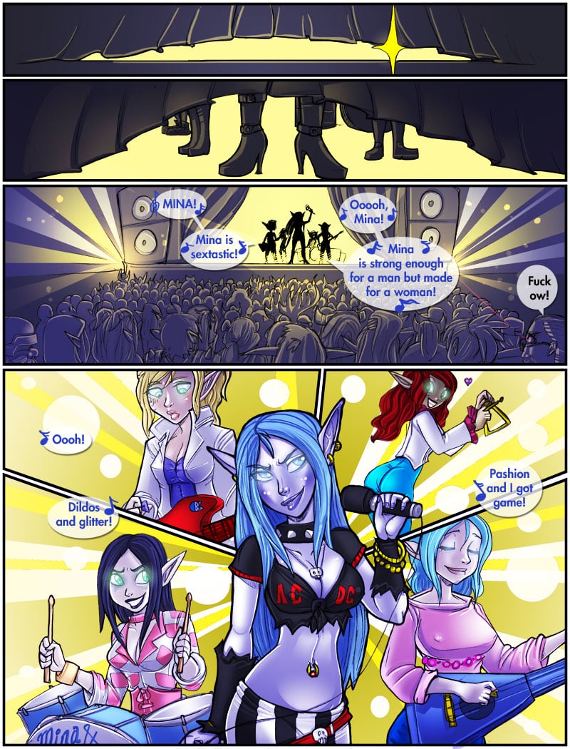 Mina and the Whoreagrams (World of Warcraft)