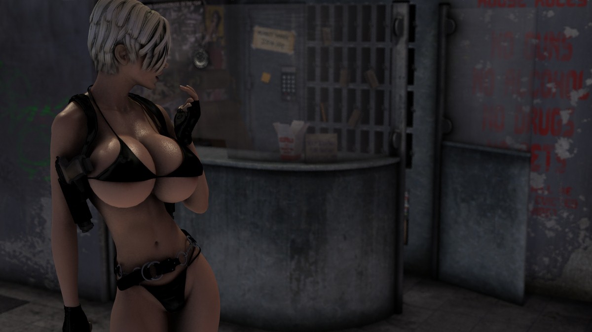 Action Girl- Joos3DArt