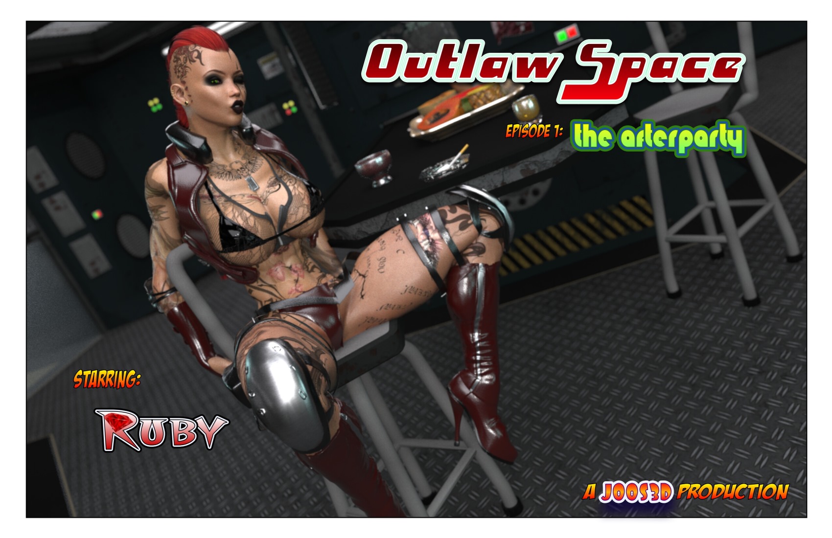 Outlaw Space VIP Party – Joos3DArt