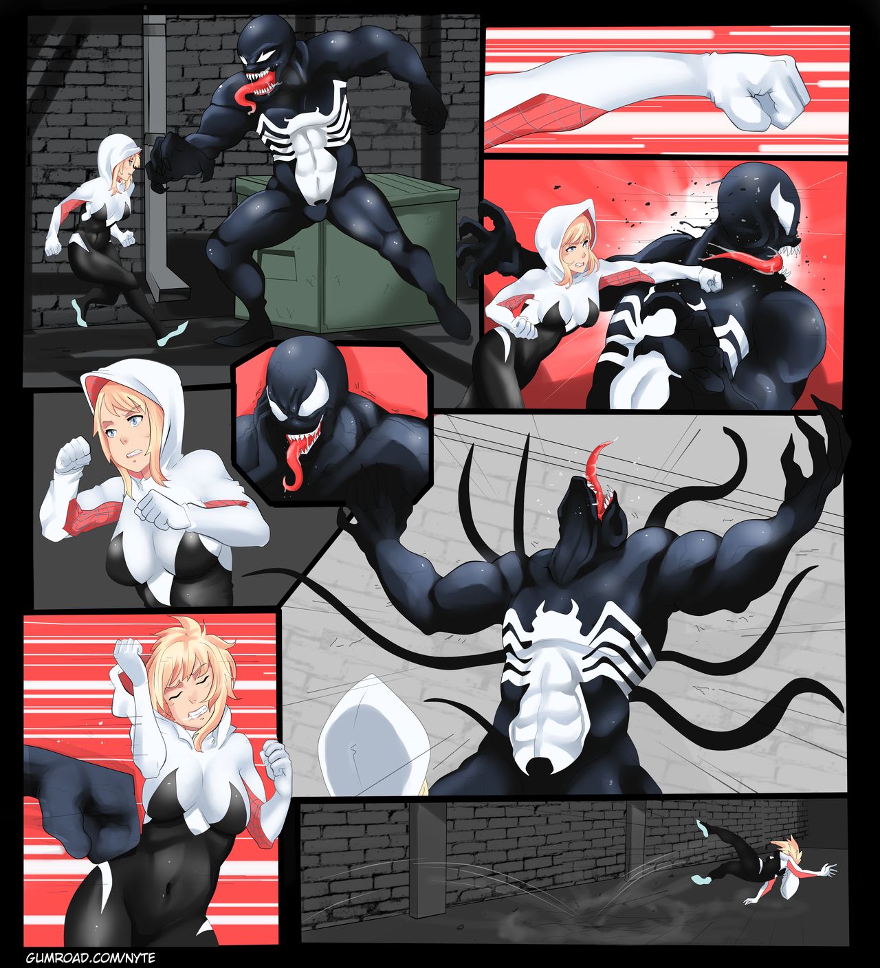 Spiderman- Gwen vs. Venom