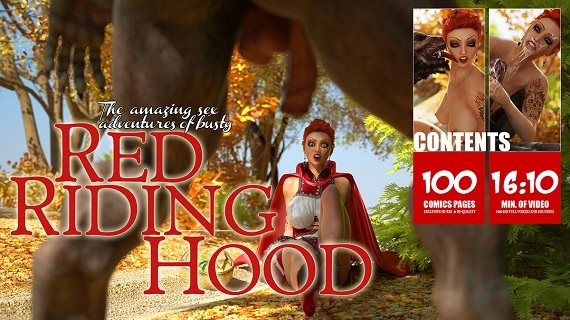 Amazing Sex Adventures Of Busty Red Riding Hood
