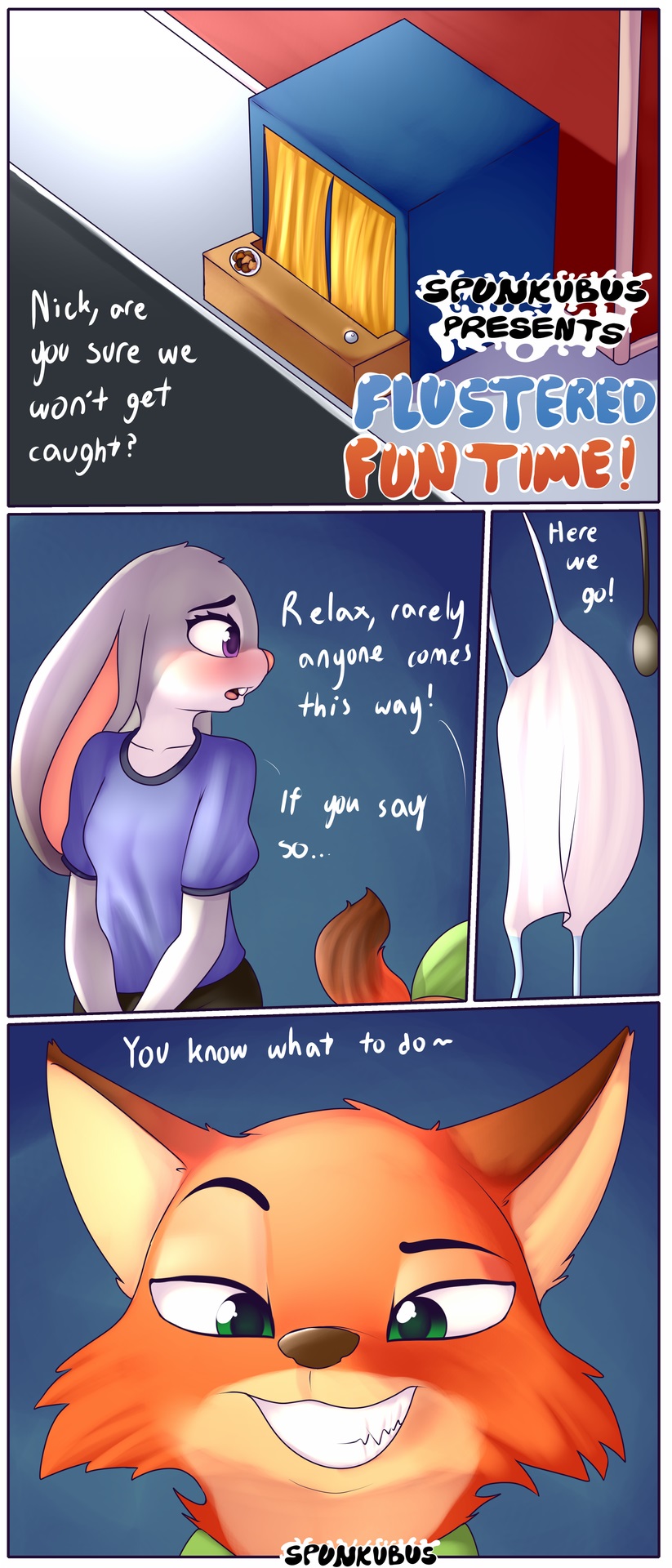Zootopia – Flustered Fun Time (Spunkubus)