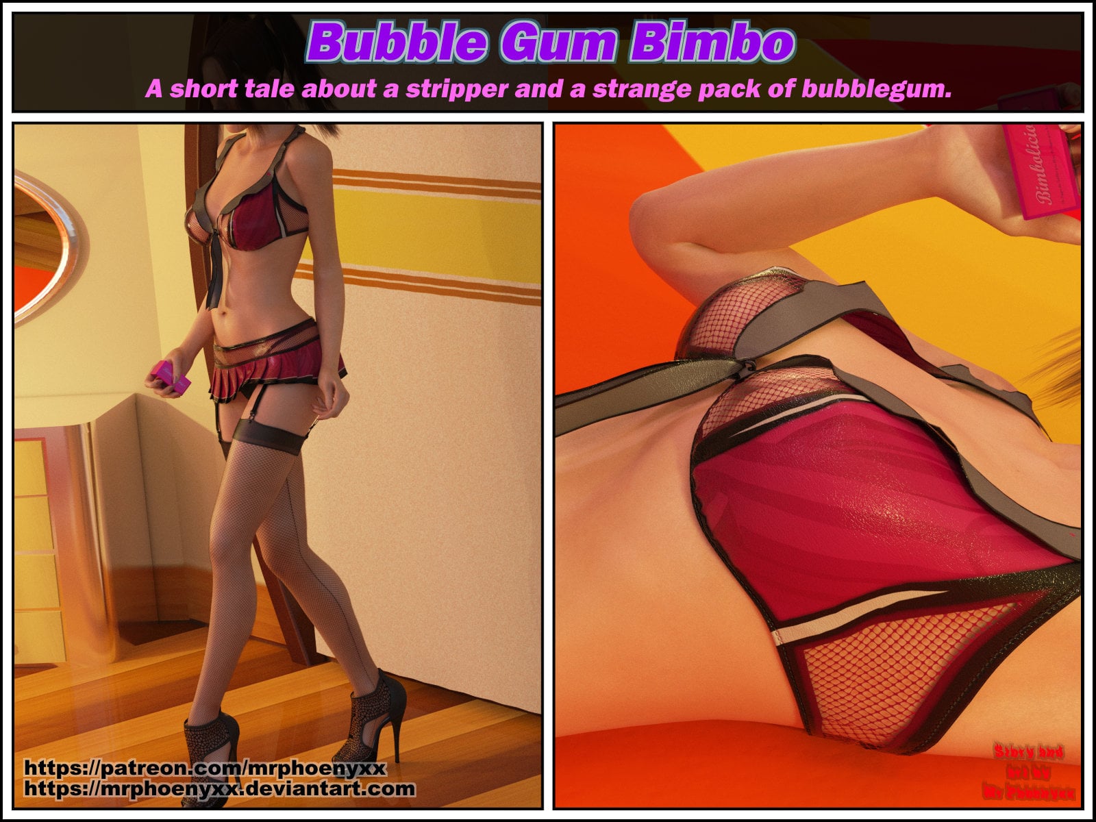 BubbleGum Bimbo- MrPhoenyxx
