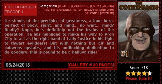 The Cockroach – Crazyxxx3D World