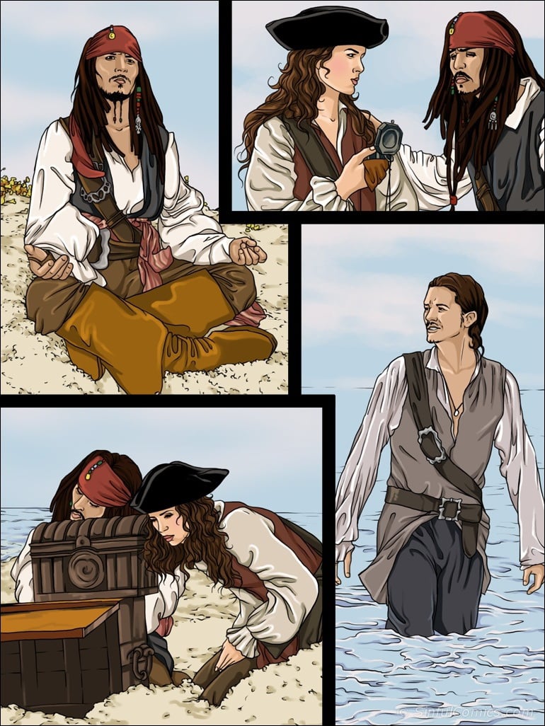 Keira Knightley Pirates- Sinful