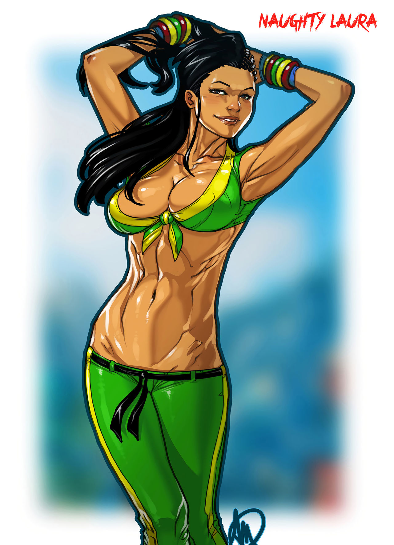 Naughty Laura- Street Fighter (Ganassa)