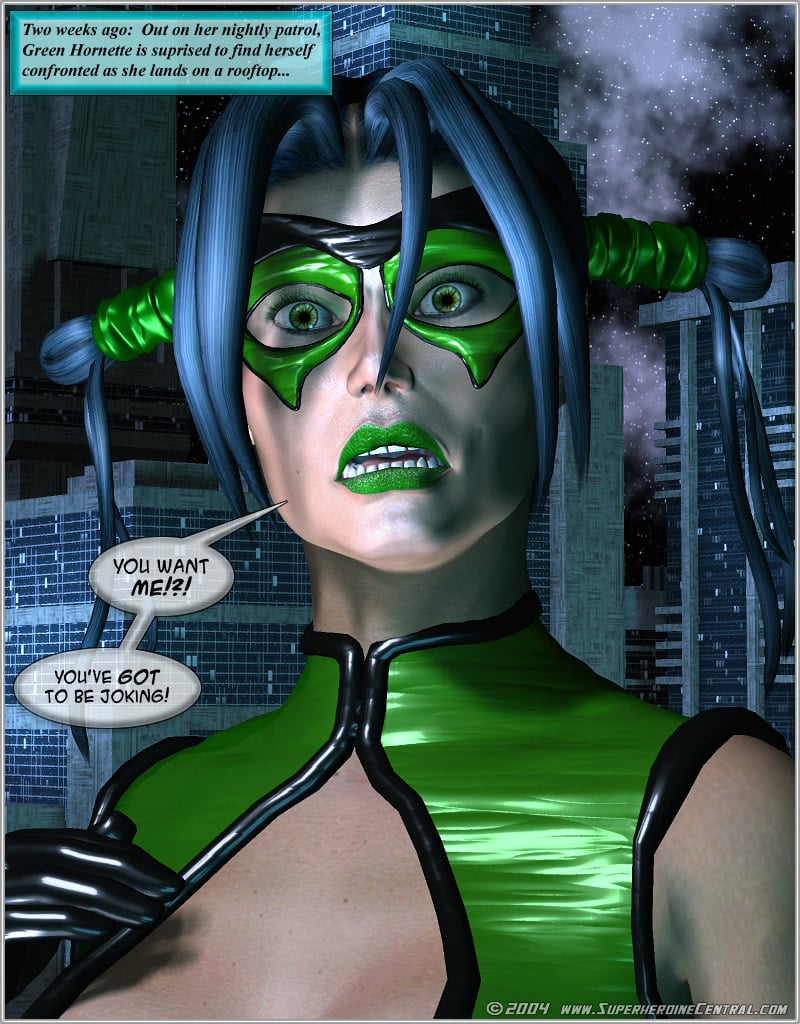 Green Hornet- Superheroine Central