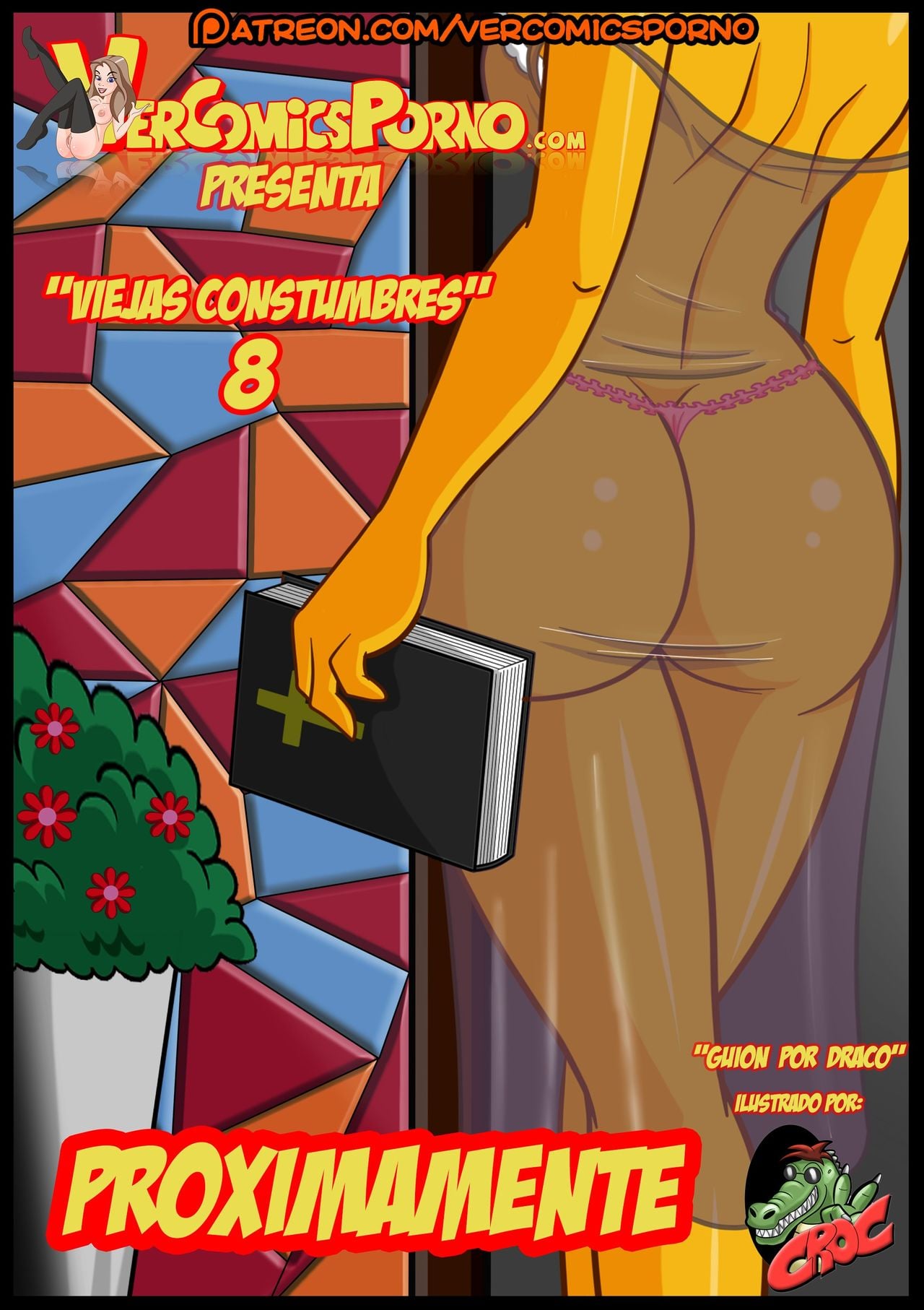Old Habit 8- Simpsons (Croc)