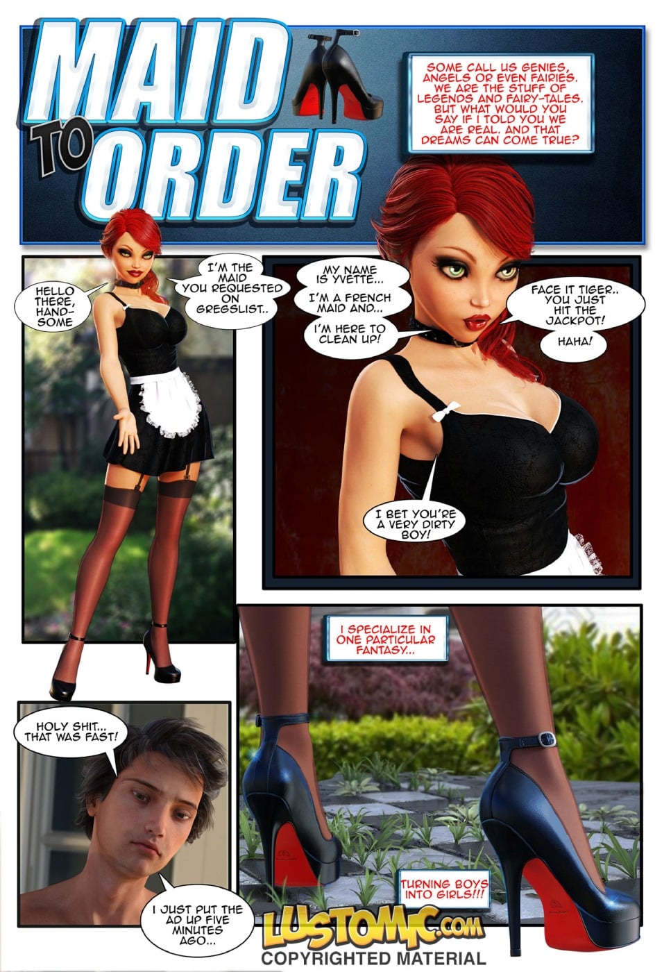 Maid To Order- Lustomic