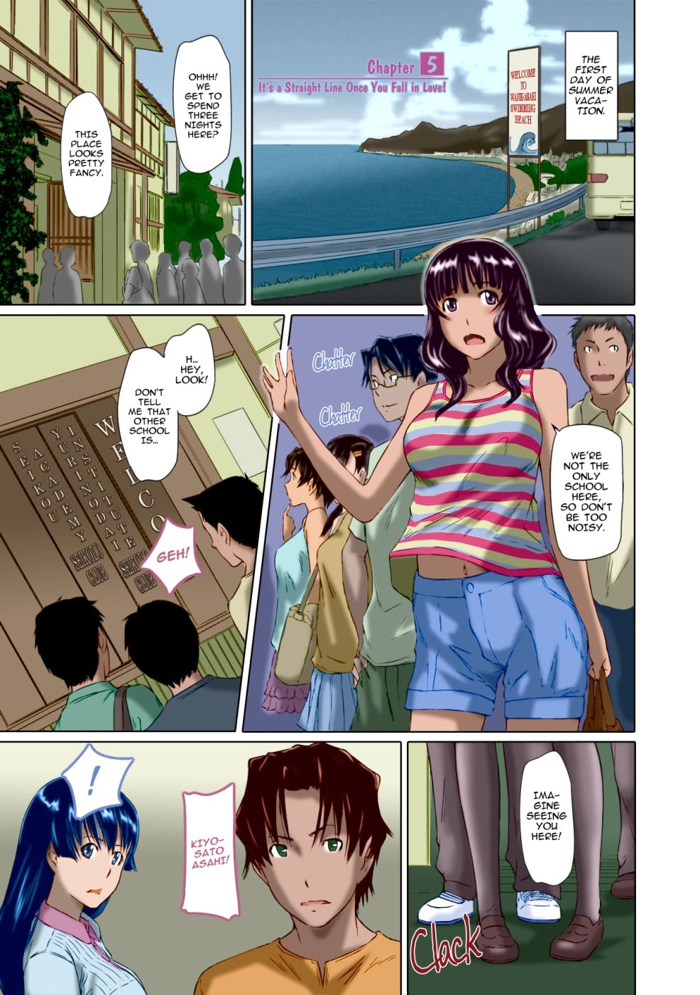 Straight Line to Love Ch.4