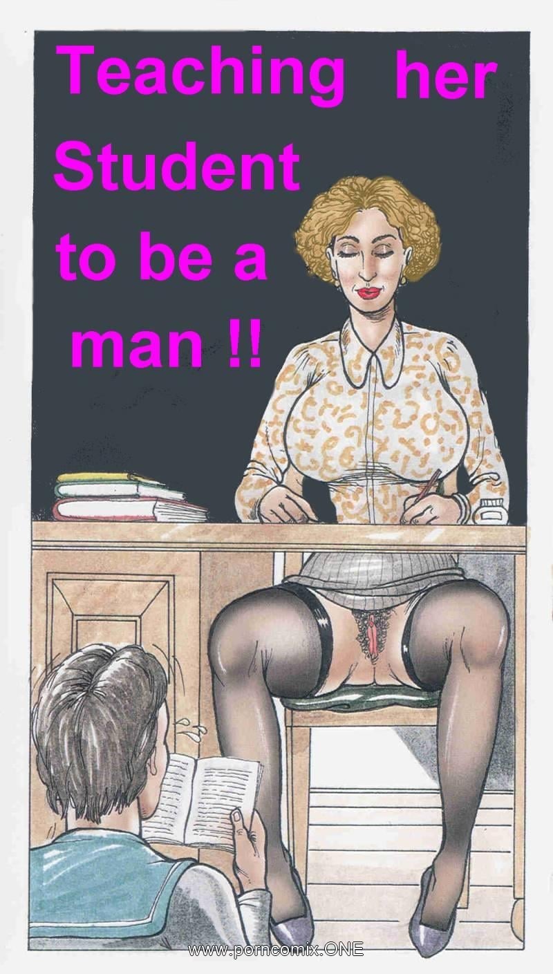 Teaching Her Student to be a Man