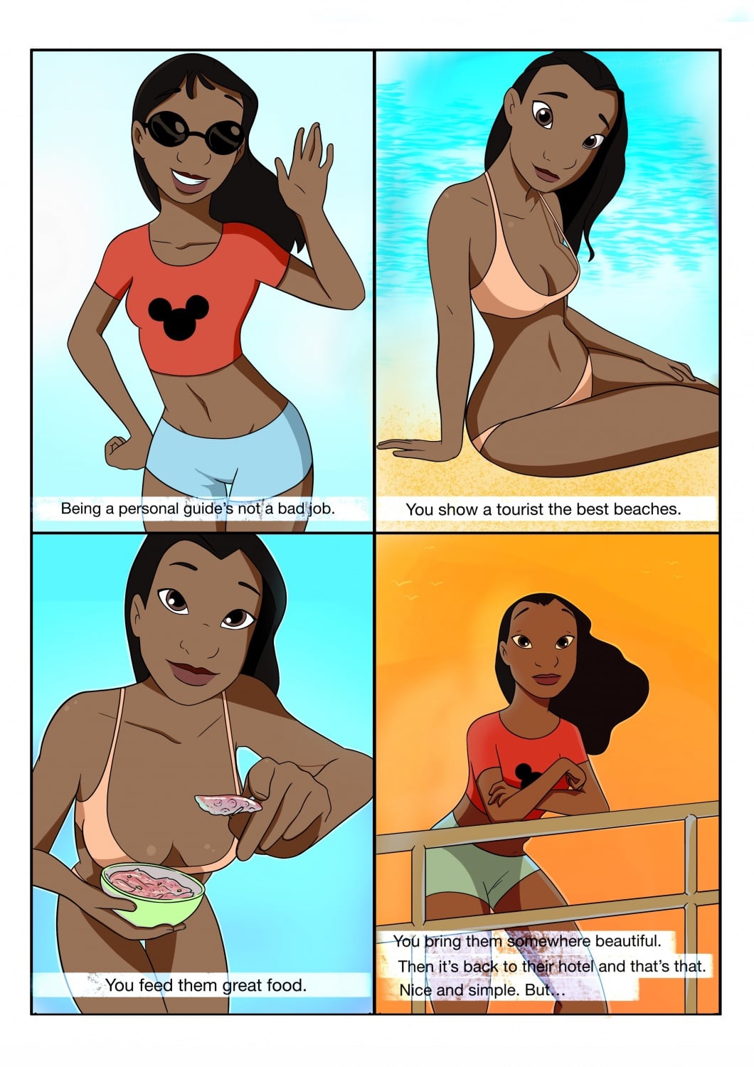Lilo and Stitch- Aggie Plum