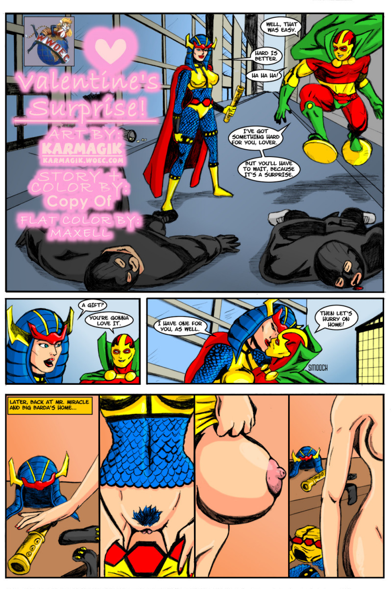 Crossover Heroes- Valentine’s Surprise (Karmagik)