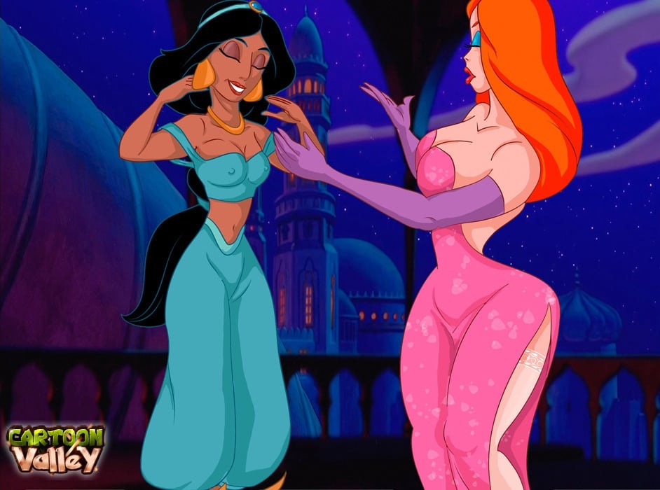 Jessica & Jasmine Lesbo- CartoonValley