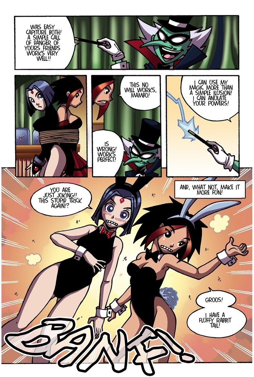 Bunny Teen Titans- Comics Toons